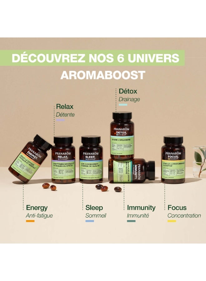 PRANAROM Pranarôm Aromaboost Relax - Détente 60 Capsules - Image 5